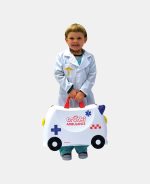 Trunki troler pentru copii ambulanța Abbie - imagine 8