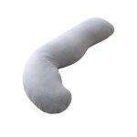 Pernă gravide Momcozy Jersey Fabric Light Grey