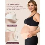 Centură gravide Momcozy pentru susținerea greutății abdominale Skin - imagine 4