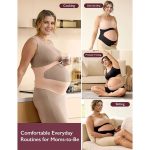Centură gravide Momcozy pentru susținerea greutății abdominale Skin - imagine 5