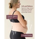 Centură gravide Momcozy pentru susținerea greutății abdominale Skin - imagine 6