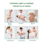 Balansoar electric Momcozy CocoSway cu mișcare 3D - imagine 3