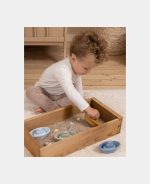 Set de jucării pentru baie - 4 bărcuțe Little Dutch Blue - imagine 10