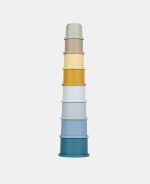 Jucărie pentru stivuire Blue Little Dutch - imagine 3