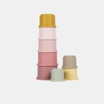 Jucărie pentru stivuire Pink Little Dutch