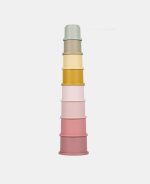 Jucărie pentru stivuire Pink Little Dutch - imagine 3