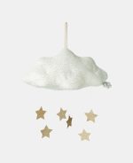 Picca LouLou Jucărie textilă 34cm Norișor decorativ cu steluțe aurii - imagine 2