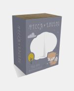 Picca LouLou Jucărie textilă Vulpița roz 18cm în cutie cadou - imagine 5