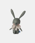 Picca LouLou Jucărie textilă Iepuraș verde 18cm în cutie cadou