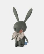 Picca LouLou Jucărie textilă Iepuraș verde 18cm în cutie cadou - imagine 3