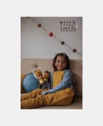 Picca LouLou Jucărie textilă Girafa Danny 30cm - imagine 6