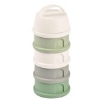 Recipient lapte praf 4 compartimente Beaba Sage Green - imagine 3