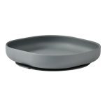 Farfurie silicon cu ventuză Beaba Mineral Grey