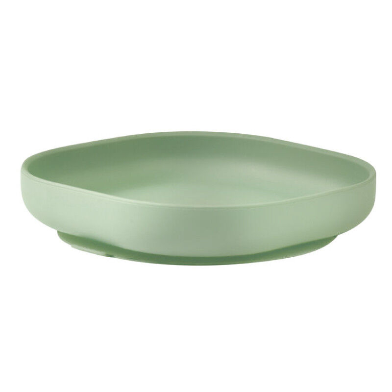 3384349135515.jpg Farfurie silicon cu ventuză Sage Green - imagine 1