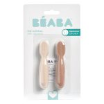 Set de 2 pre-lingurițe silicon Praline/Clay - imagine 4
