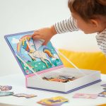 SET CU PIESE MAGNETICE - UNICORNI - JANOD - imagine 2