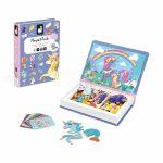 SET CU PIESE MAGNETICE - UNICORNI - JANOD - imagine 7