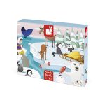 PUZZLE TACTIL 20 PIESE VIATA PE GHEATA - JANOD