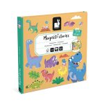 SET PLANSA CU PIESE MAGNETICE - DINOZAURI - JANOD