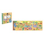 SET PLANSA CU PIESE MAGNETICE - DINOZAURI - JANOD - imagine 8