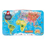 PUZZLE CU MAGNET - OCOLUL PAMANTULUI 92 MAGNETI - JANOD - imagine 5