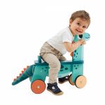 BICICLETA CU 4 ROTI, DINOZAUR - JANOD - imagine 4