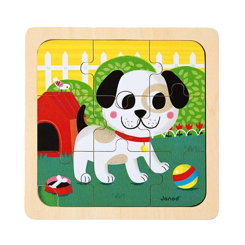 3700217370664.jpg PUZZLE DIN LEMN 9 PIESE - CATELUS - JANOD - imagine 1
