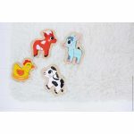 PUZZLE PROGRESIV DIN LEMN - ANIMALE DE LA FERMA - JANOD - imagine 2