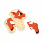 PUZZLE PROGRESIV DIN LEMN - ANIMALE DE LA FERMA - JANOD - imagine 6