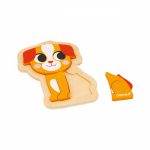 PUZZLE PROGRESIV DIN LEMN - ANIMALE DE COMPANIE - JANOD - imagine 5