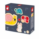 PUZZLE PROGRESIV DIN LEMN - ANIMALE DIN GRADINA - JANOD - imagine 9