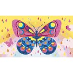 SET CREATIV – FLUTURI FLUORESCENTI - JANOD - imagine 6