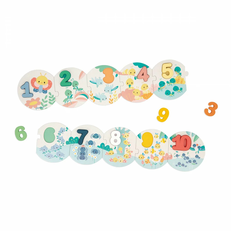 3700217380427.jpg PUZZLE EDUCATIV – INVATA CIFRELE - JANOD - imagine 1