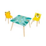 SET MOBILIER - MASA CU DOUA SCAUNE, TROPICAL, 57 cm - JANOD - imagine 2
