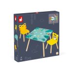 SET MOBILIER - MASA CU DOUA SCAUNE, TROPICAL, 57 cm - JANOD - imagine 5