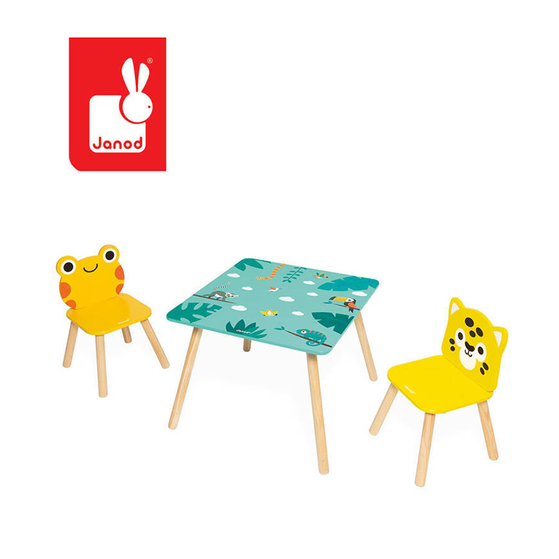 3700217382735.jpg SET MOBILIER - MASA CU DOUA SCAUNE, TROPICAL, 57 cm - JANOD - imagine 1