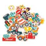 SET DE 24 MAGNETI, MASINI - JANOD - imagine 2