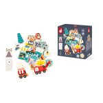 SET DE 24 MAGNETI, ORAS - JANOD - imagine 3