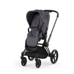 PRIAM Pachet scaun SIMPLY FLOWERS GREY | dark grey - imagine 2