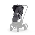 PRIAM Pachet scaun SIMPLY FLOWERS GREY | dark grey