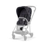 MIOS Pachet scaun SIMPLY FLOWERS GREY | dark grey