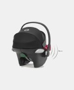 Scoică Auto pentru Copii Aton B2 i-Size Comfort Dynamic Red Cybex Silver - imagine 5