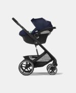Scoică Auto pentru Copii Aton S2 i-Size Lava Grey Cybex Gold - imagine 11