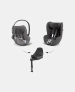 Scoică Auto pentru Copii Cloud T i-Size Plus Leaf Green Cybex Platinum - imagine 13