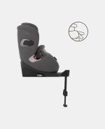 Scaun Auto pentru Copii Anoris T2 I-SIZE PLUS Mirage Grey Cybex Platinum - imagine 10