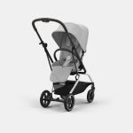 Cărucior Eezy S Twist+2 cadru Argintiu și Pachet Fog Grey/2024 Cybex Gold
