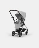 Cărucior Eezy S Twist+2 cadru Argintiu și Pachet Fog Grey/2024 Cybex Gold