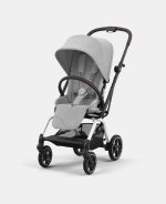Cărucior Eezy S Twist+2 cadru Argintiu și Pachet Fog Grey/2024 Cybex Gold - imagine 4
