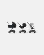 Cărucior Eezy S Twist+2 cadru Argintiu și Pachet Fog Grey/2024 Cybex Gold - imagine 8