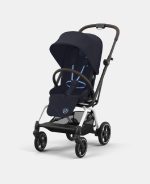 Cărucior Eezy S Twist+2 Cadru Argintiu și Pachet Dark Blue/2024 Cybex Gold - imagine 4